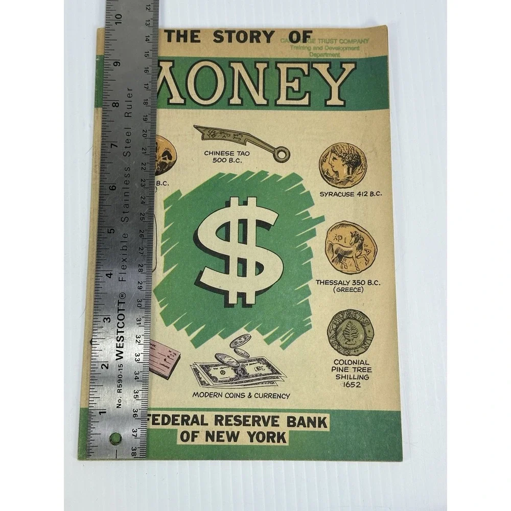 The Story of Money 1981 3rd Edition Promotional Comic Federal Reserve Bank of NY